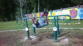 Feet [Elevated] AUSTRALIAN #pullups & Feet [Lowered] #invertedrows