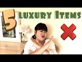 5 LUXURY ITEMS I WILL NOT BUY! 🙅🏻‍♀️Tag Video