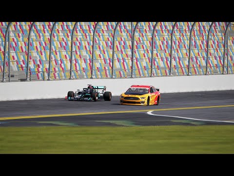 F1 2020 Mercedes vs NASCAR | Daytona 500