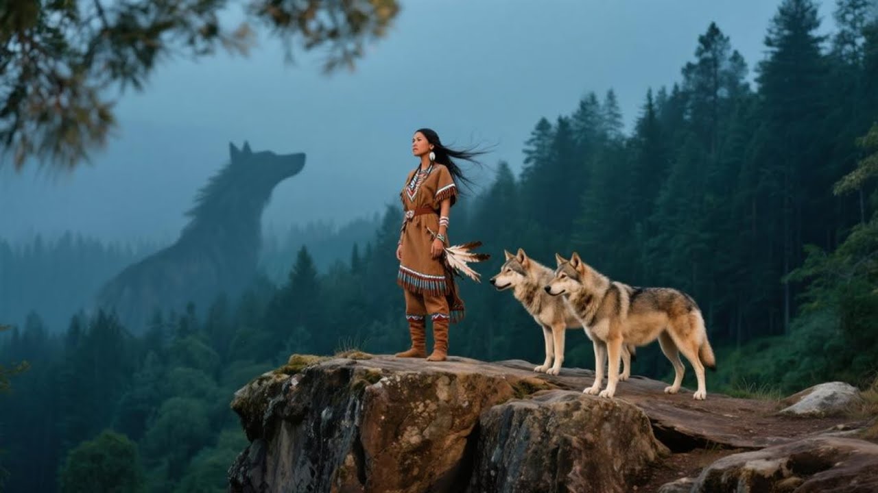 Spirit of the Wolf | Native American Shamanic Music | Spiritual Warrior in the Forest