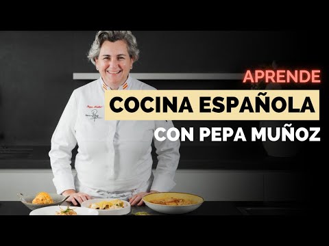CURSO DE COCINA ESPAÑOLA CON PEPA MUNOZ