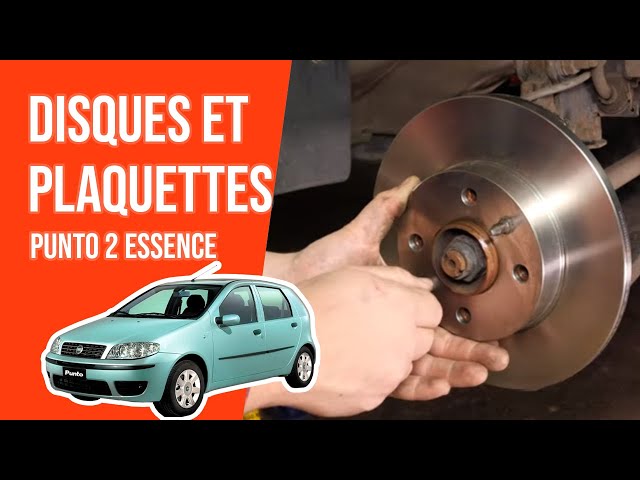 Changer les Disques et Plaquettes avant PUNTO 2 1.2 🚗 - YouTube