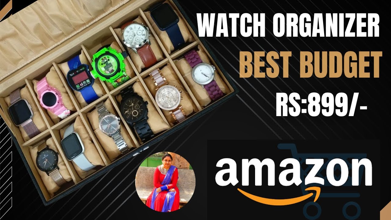 LEDO 12 Watches Travel Case Review LEDO Watch Holder Review Watch Organiser Amazon India