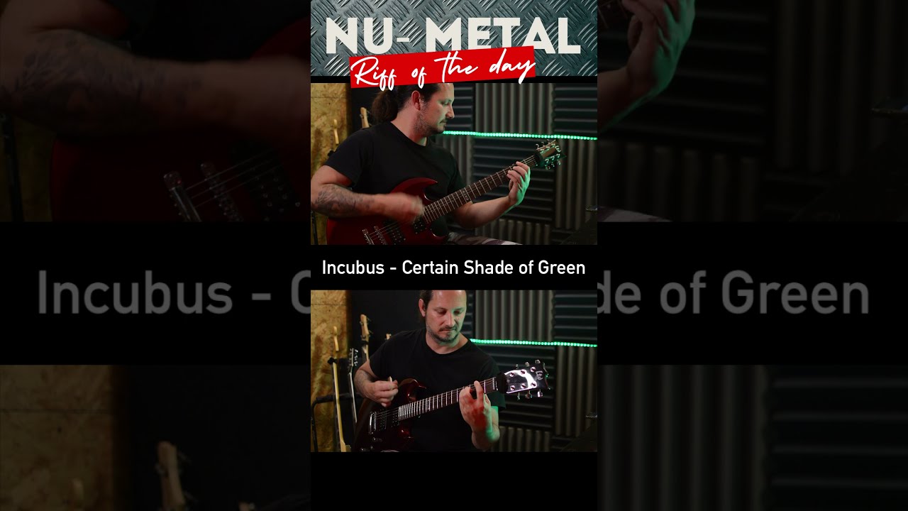 INCUBUS - CERTAIN SHADE OF GREEN #metal #numetal #incubus