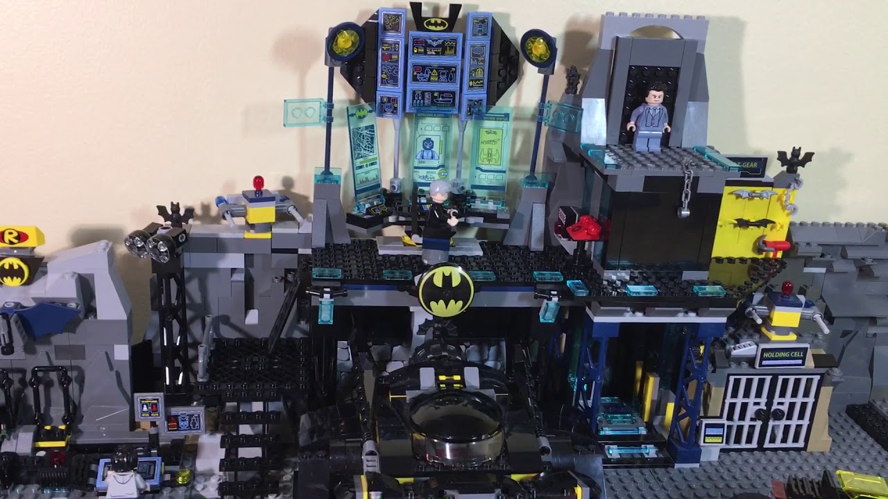 Lego Batman Batcave MOC (In Depth View) 