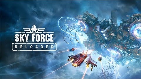 Sky Force Reloaded - Intro and Stage 1 on Hard (Fighter Plane Game on Android)