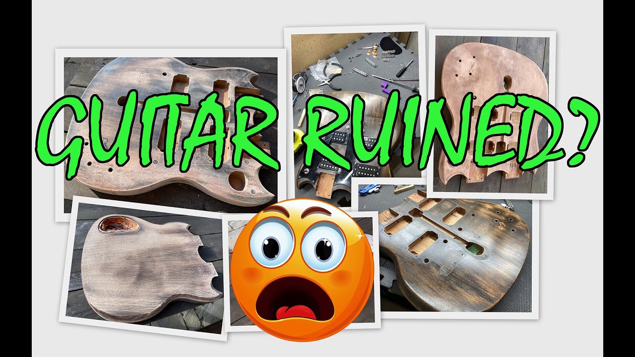 Solo DSGK10 DIY Double Neck Electric Guitar Kit YouTube