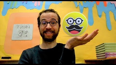 Create an emoji using Microsoft Paint 3D