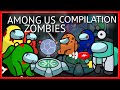 Among Us, but ZOMBIE Survival Mode (Animation Compilation)