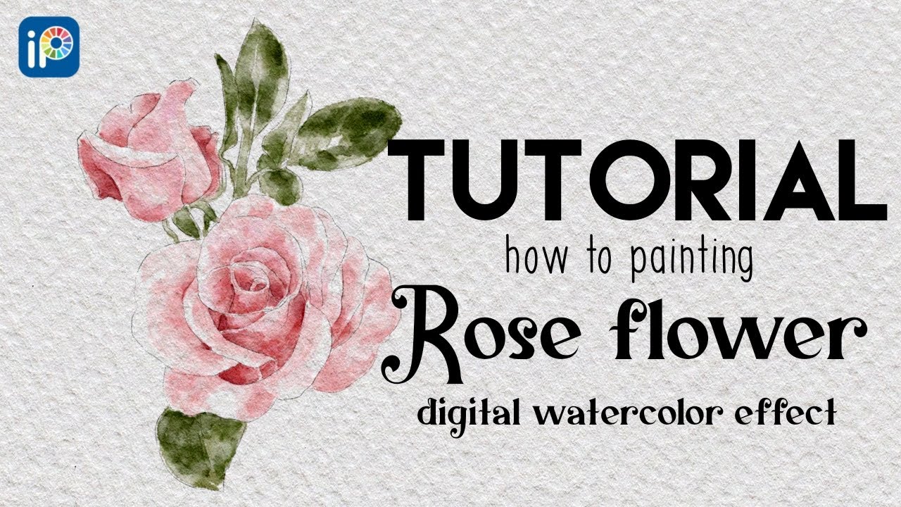 [TUTORIAL] Melukis bunga mawar menggunakan Ibis Paint dengan efek ...