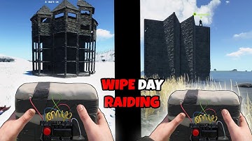 We Hit 2 Online Raids On Wipe Day Here