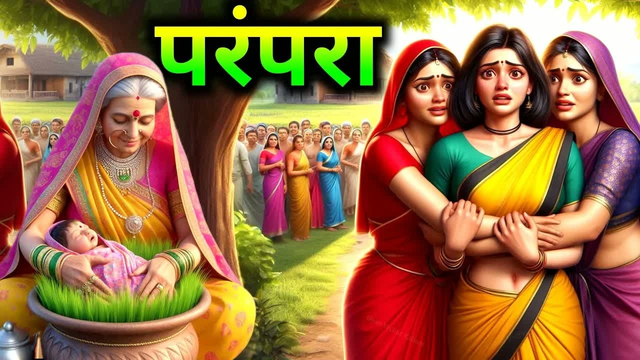 परंपरा। बेटी को मारने की परंपरा। @Gyanvicharkahani Hindi story ｜ Moral story #hindistories #katha.