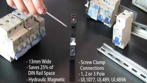 See the DIN Rail Circuit Breakers ASI has for You!