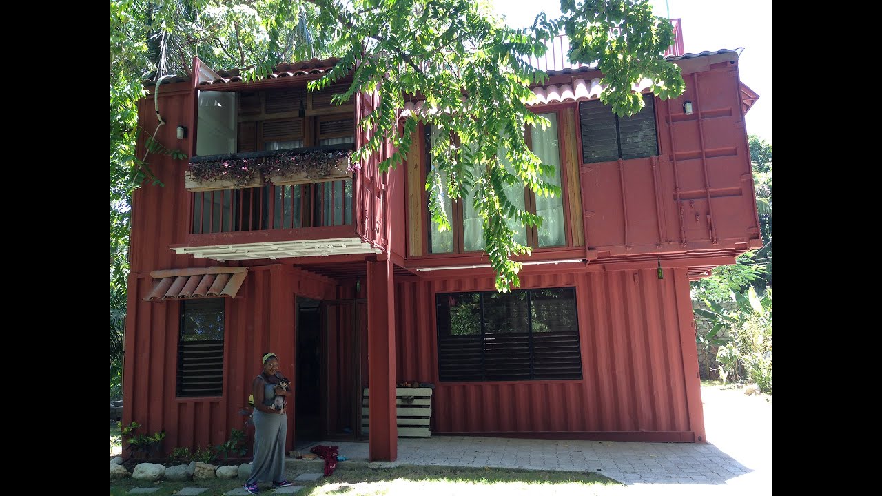 AIH 🇭🇹 Reggie's Shipping Container Home (Haiti) YouTube