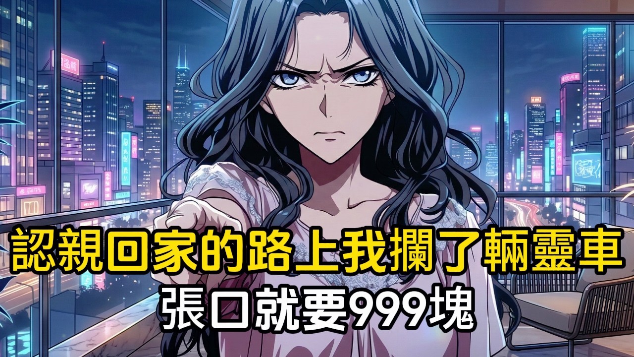 豪門父母接我回家的路上，我等了半小時攔住一輛送霛車，張口就要999塊#動漫 #漫畫 #二次元 #戀愛
