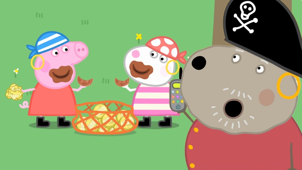 Peppa Pig 🏴‍☠️ Une aventure de pirates ! 🦜💰 Dessins animés en français