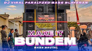 DJ BLAYERAN RX KING | DJ MAKE IT BUN DEM - Paralyzed Bass Brutal‼️