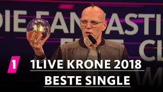 "Zusammen" von den Fantastischen Vier feat. Clueso ist die "Beste Single" | 1LIVE Krone 2018
