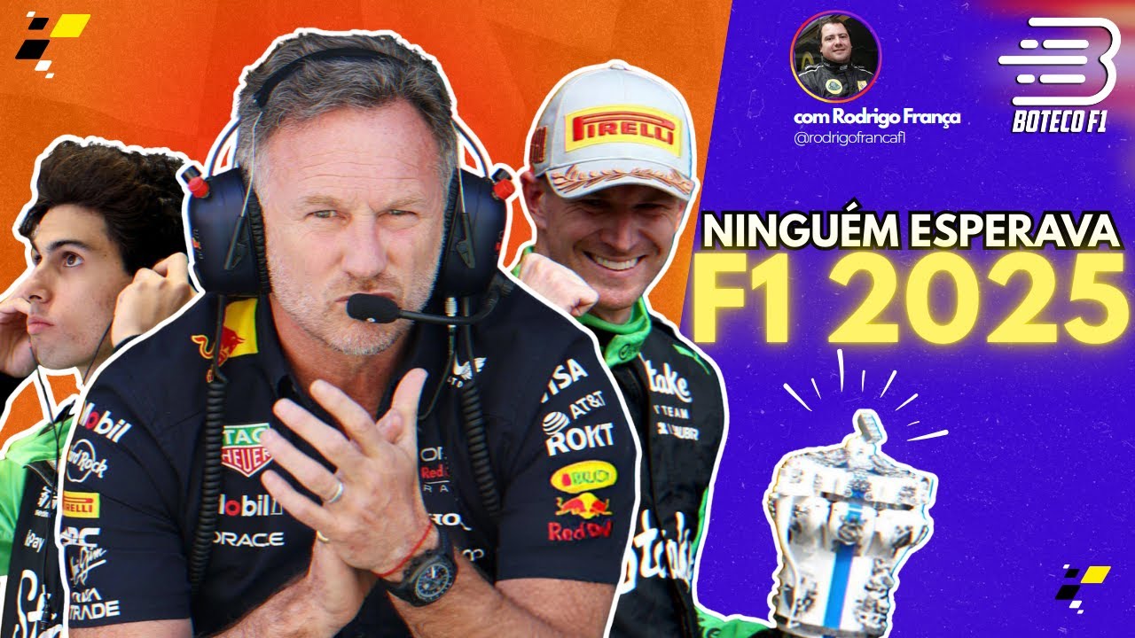 As Maiores SURPRESAS da Fórmula 1 2025 até agora (com Rodrigo França)