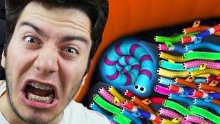 BİRİNCİLİĞE SİNİR KRİZİ (Slither.io)