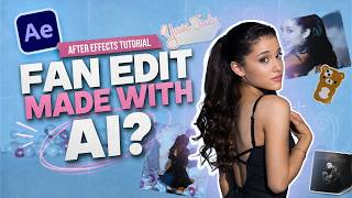 Create Viral Fan Edits with AI + After Effects | Mixed Media Collage Tutorial 2026