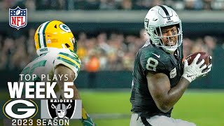 Raiders Top Plays From Week 5 Win Vs. Packers 2023 Regular Season Week 5 Nfl