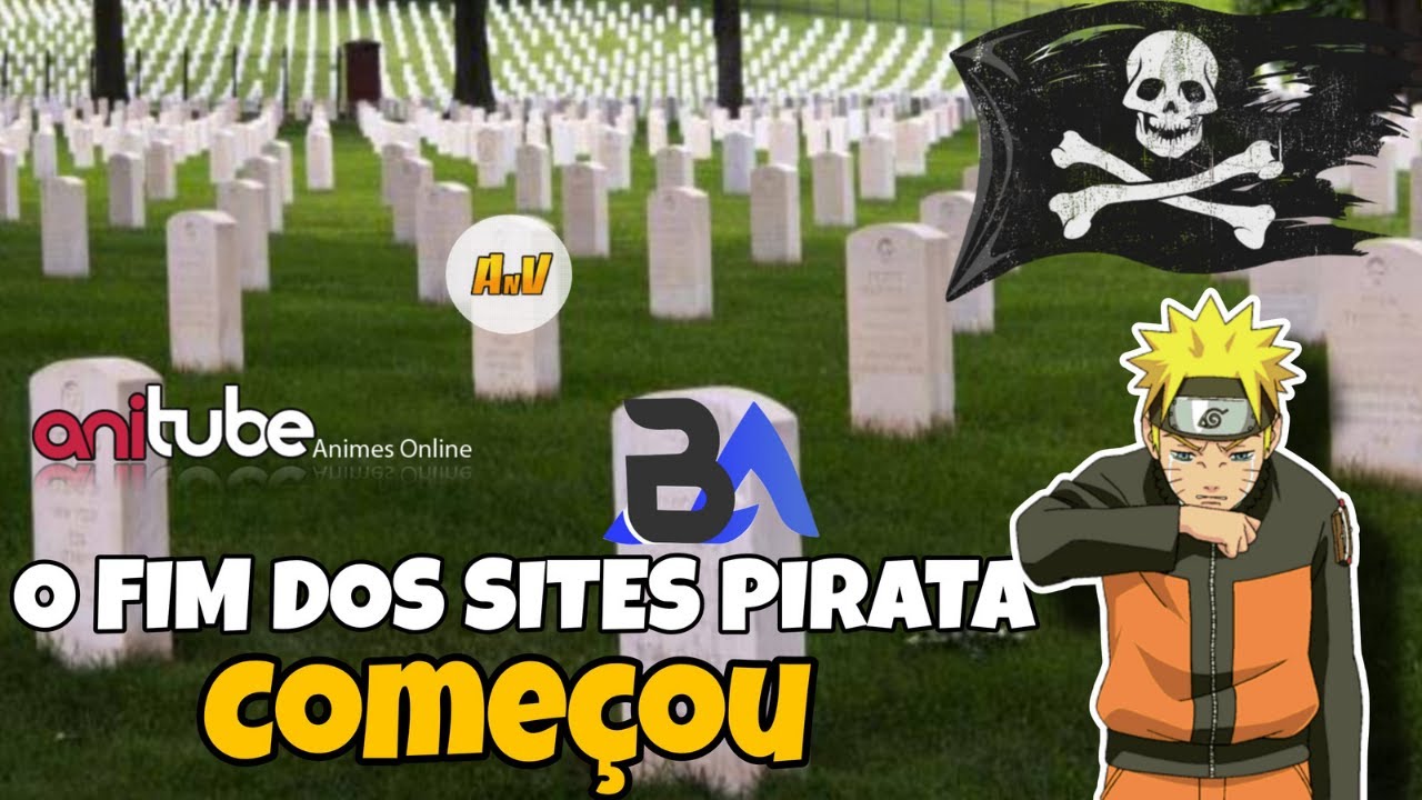 Autoridades brasileiras derrubam principais sites piratas de anime