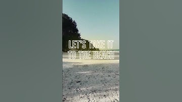 Thumbnail of To The Beach (Official Lyric Video) #shorts  #angelyze