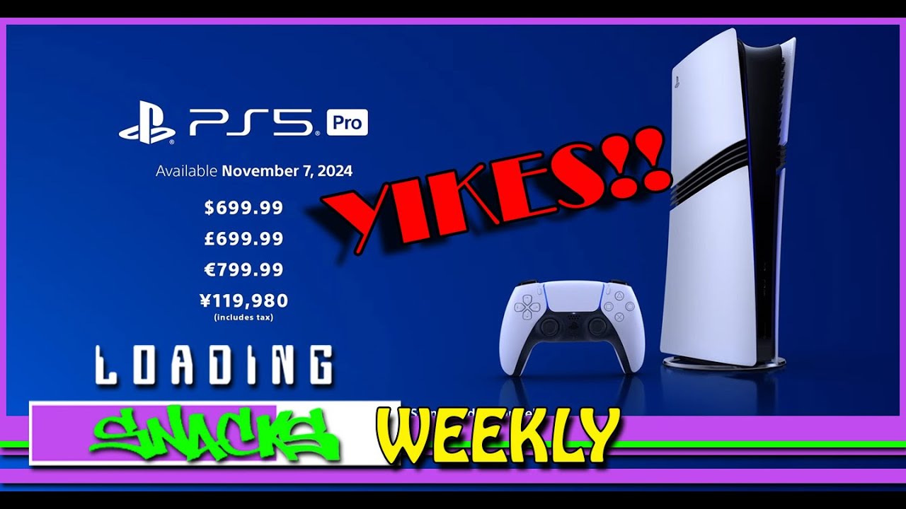 Loading Snacks Weekly | PS5 Pro Details Revealed! - YouTube