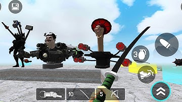 Nextbots In Playground Update Many New Characters Great War VS Sandbox In Space #6