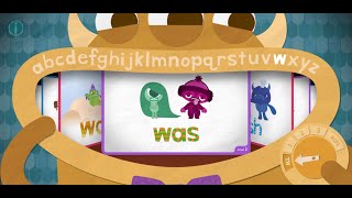 Letter W - WAS | Endless Reader | Sight Words | Originator Games