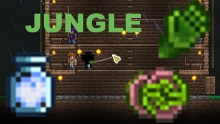 Terraria 1.3.4 (Ep.5) AMAZON, Jungle Exploration, Cloud in a Bottle