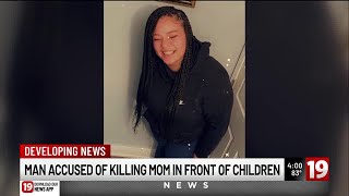 Cleveland mom stabbed to death in front of her 5 children; suspect arrested