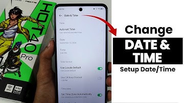 Change Date & Time In Infinix Hot 40 Pro | Setup Date,Time and Region