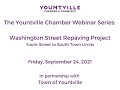 Yountville chamber webinar washington st repaving project