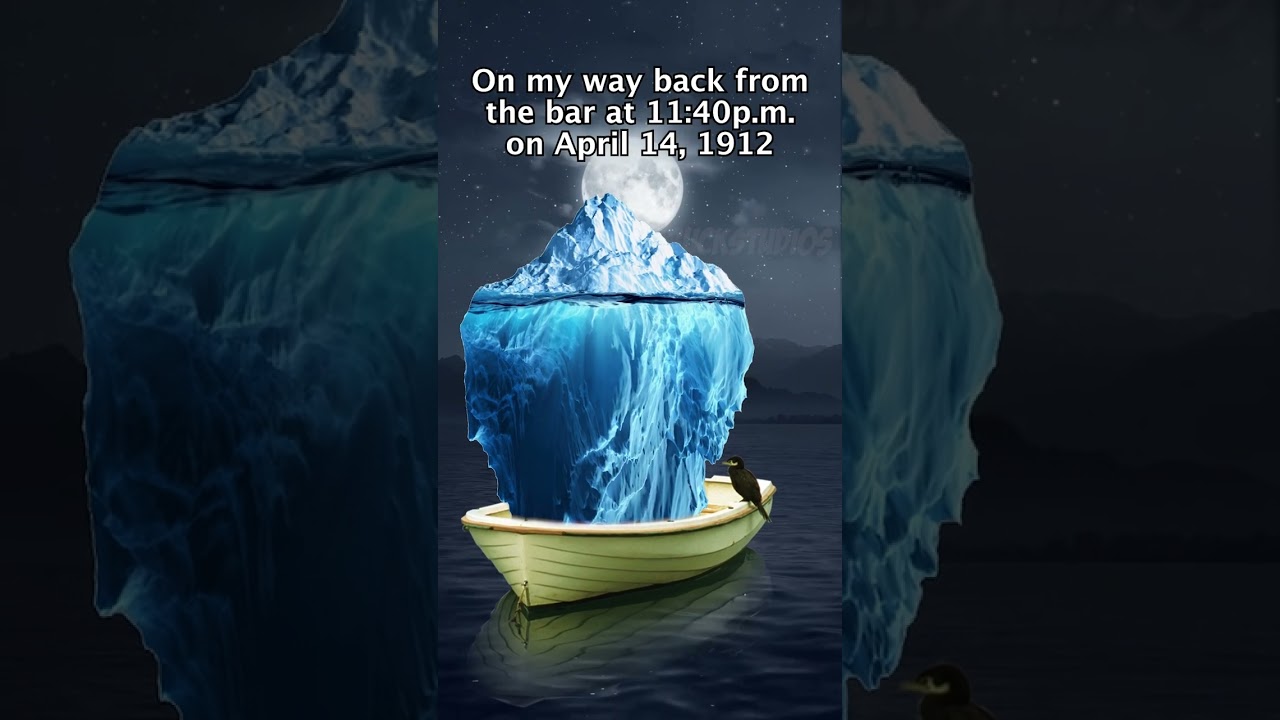 TITANIC Ice Berg Scene From The POV Of The Ice Berg | Titanic Movie Meme -  YouTube