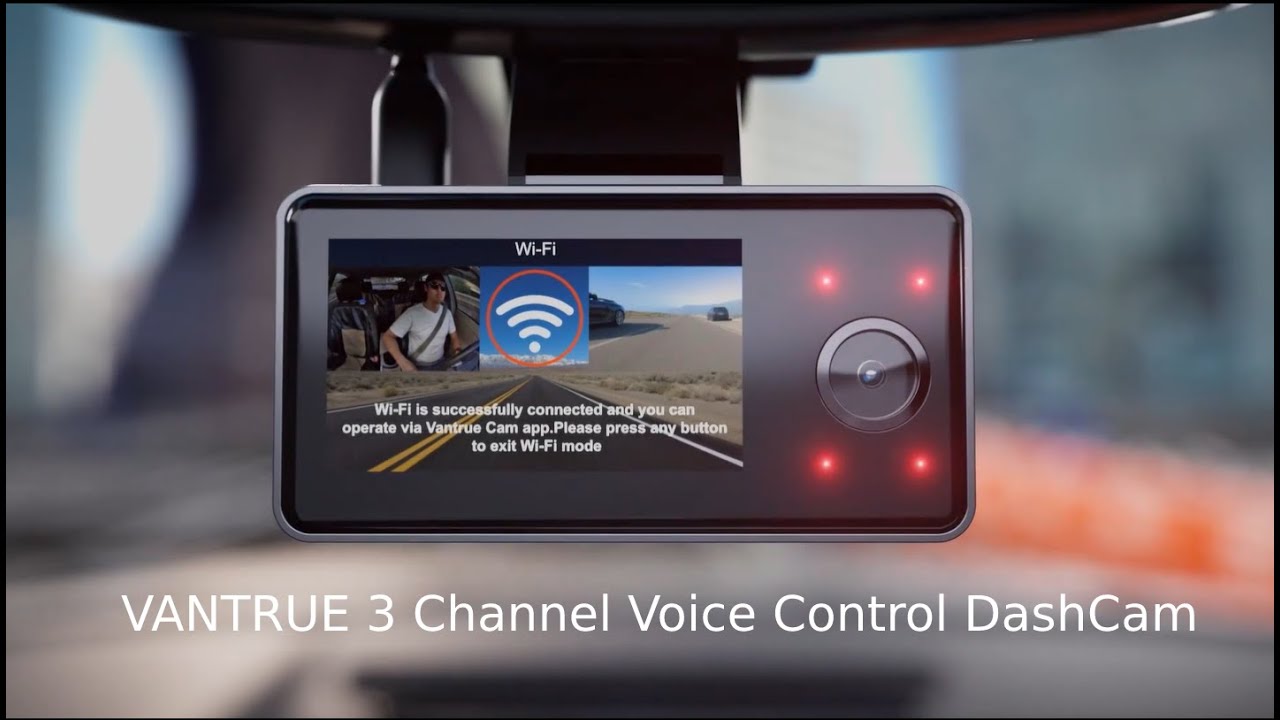 Vantrue Element 1 dashcam review - A tiny remote and voice