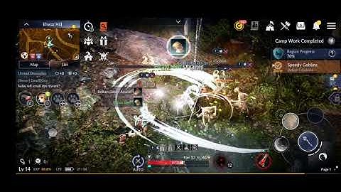Black Desert Mobile game test in Huawei NOVA 5t