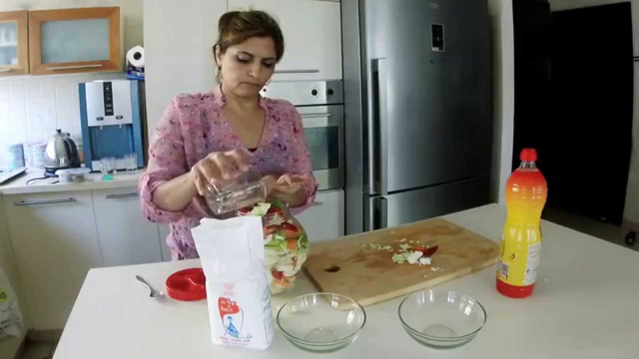 חמוצים ביתיים מתכון פשוט וקל