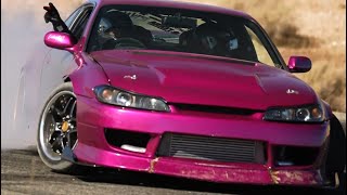 Mountain Drifting s15 Silvia with friends