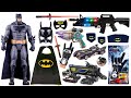 Batman toys collection unboxing review action figurescloakmaskchariotsglovespistollaser sword