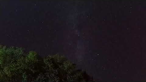 Dji Osmo Action short Milkyway Time-lapse