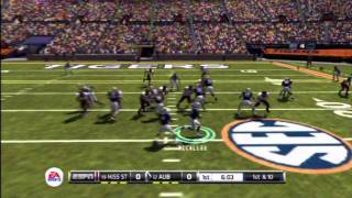NCAA 12 Jet Sweep QB Screen Glitch