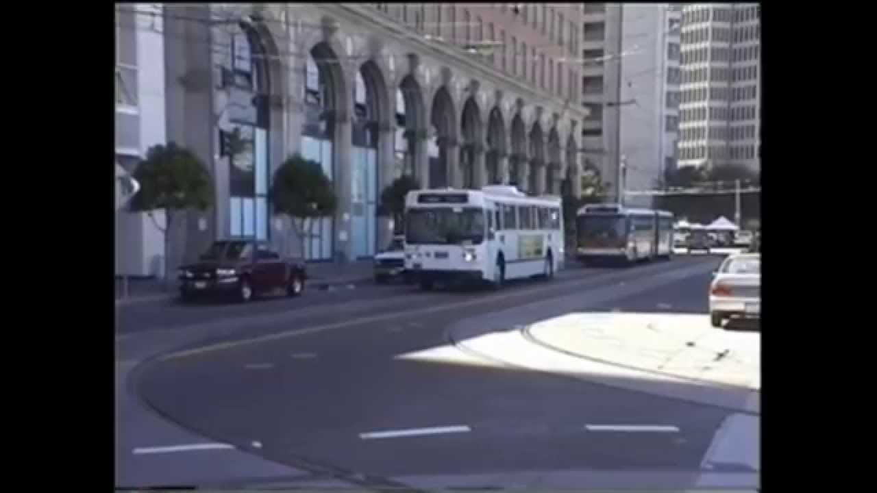 trolleybuses in san francisco flyer e800 youtube mbta flyer e800