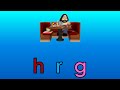 What is the beginning sound 18  letters e to h