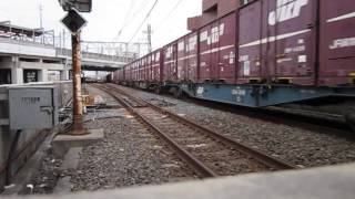 2013/10/19  1076レEF66-27武蔵浦和通過　広島車両所公開ヘッドマーク付き！