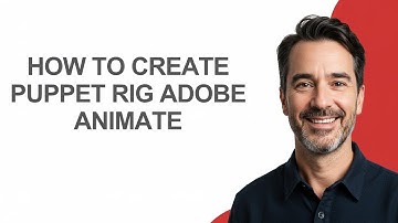 How to Create Puppet Rig Adobe Animate - KevinHowTo
