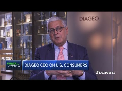 Diageo CEO: Consumers moving from beer to more premium spirits