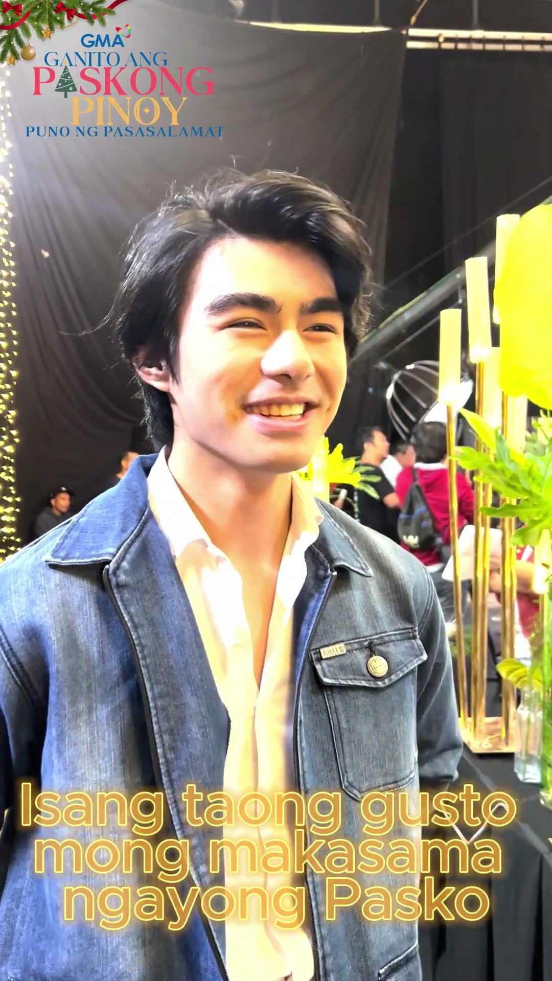 Sino ang isang taong gustong makasama ni Radson Flores ngayong Pasko? #shorts