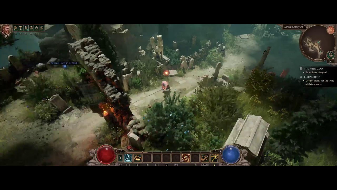 TITAN QUEST II EARLY ACCES MAGO DE RAYO/FUEGO #2